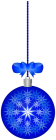Christmas Ball Blue Transparent PNG Clipart - High-quality PNG Clipart Image from ClipartPNG.com
